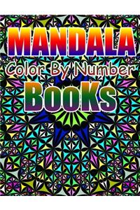 Mandala Color by Number Books
