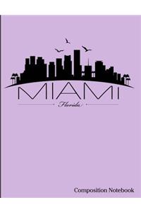 Miami Florida Composition Notebook