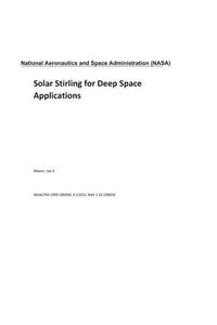 Solar Stirling for Deep Space Applications