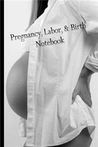 Pregnancy, Labor, & Birth Wide Ruled Notebook #6