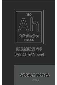 130 - Ah - Satisfactite - 208.64 - Element of Satisfaction - Secret Notes