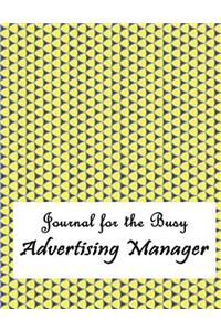Journal for the Busy Advertising Manager