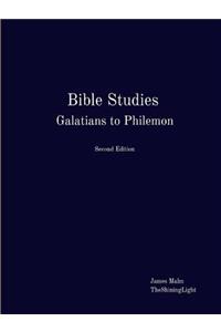 Bible Studies Galatians to Philemon
