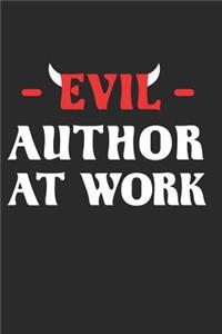 Evil Author at Work