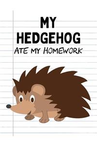 My Hedgehog Ate My Homework