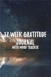 12 Week Gratitude Journal with Mood Tracker