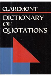 Dictionary of Quotations (Claremont Pocket Reference Library)