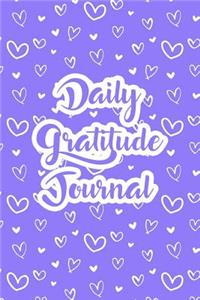 Gratitude Journal Scribbly Hearts Pattern 7