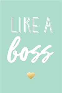 Like A Boss, 18 Month Weekly & Monthly Planner - 2018-2019