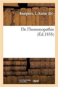 de l'Homoeopathie