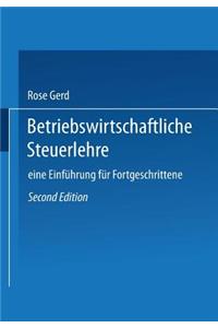 Betriebswirtschaftliche Steuerlehre