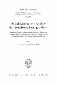 Sozialokonomische Analyse Der Sozialversicherungswahlen