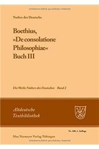 Boethius, Â»de Consolatione PhilosophiaeÂ«: Buch III