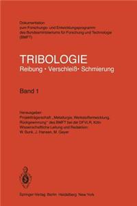 Tribologie Reibung - Verschleiß - Schmierung