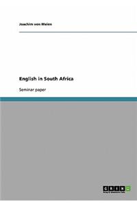 English in South Africa