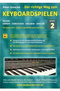 Der richtige Weg zum Keyboardspielen (Stufe 2)