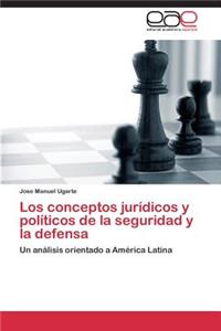 conceptos jurídicos y políticos de la seguridad y la defensa