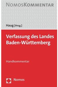 Verfassung Des Landes Baden-Wurttemberg: Handkommentar