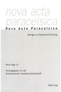 Nova ACTA Paracelsica