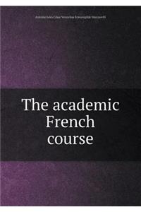 The Academic French Course