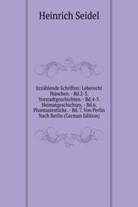 Erzahlende Schriften