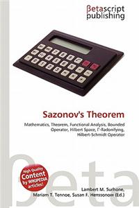 Sazonov's Theorem