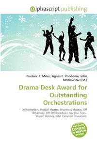 Drama Desk Award for Outstanding Orchestrations