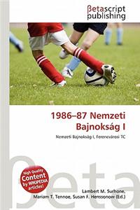1986-87 Nemzeti Bajnoksag I