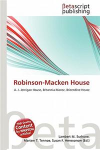 Robinson-Macken House