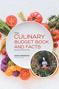 Culinary Budget Book and Facts