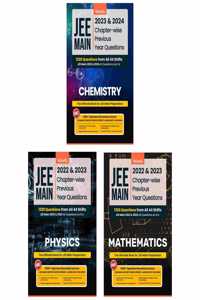 Vedantu JEE Main Previous Year Question Books - Complete Set of 3 for Physics, Chemistry, and Mathematics | All 2023-2024 Shifts Exactly as Conducted | Ideal for JEE Main 2025 Preparation | Includes Access to JEE Recorded Lectures
