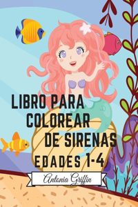 Libro para colorear de sirenas