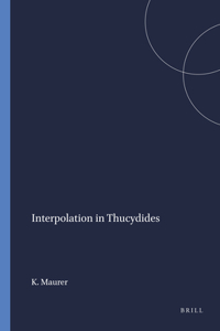 Interpolation in Thucydides