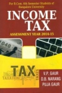 Income Tax BBM 6th Sem. Bangalore Uni.