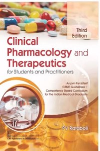 CLINICAL PHARMACOLOGY AND THERAPEUTICS FOR STUDENTS AND PRACTITIONERS 3ED (PB 2022)