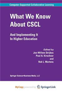 What We Know about Cscl