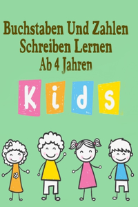 Buchstaben Und Zahlen Schreiben Lernen Ab 4 Jahren