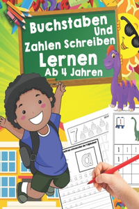 Buchstaben Und Zahlen Schreiben Lernen Ab 4 Jahren