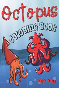 Octopus Coloring Book for kids