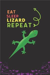 Eat Sleep Lizard Repeat