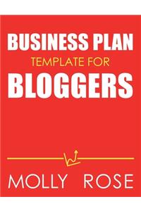 Business Plan Template For Bloggers