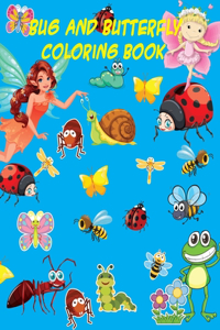 Bug and Butterfly coloring book