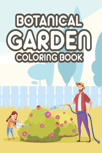 Botanical Garden Coloring Book