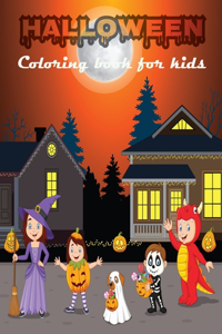 Halloween Coloring Book for kids