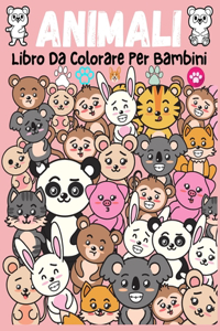 Animali Libro Da Colorare Per Bambini