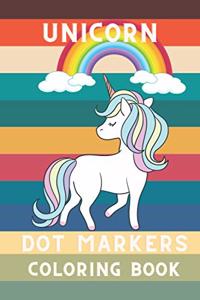 Unicorn Dot markers Coloring book