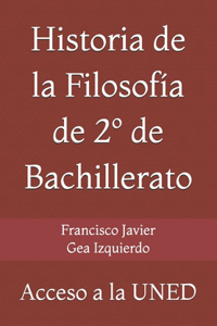 Historia de la Filosofía de 2° de Bachillerato