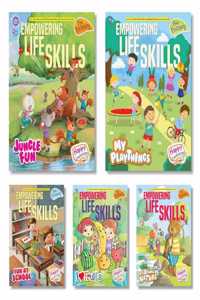 Activity Books- Young Angels Activity Books Pre Primary Vol 1(Set Of 5 Books Including One Combo)