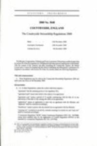 The Countryside Stewardship (Amendment) Regulations 2000