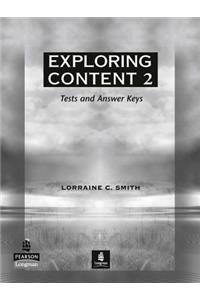 Exploring Content 2: Reading for Academic Success Tests and Answer Keys